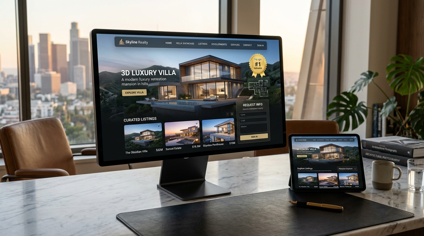 Skyline Realty Luxury Real Estate Platform